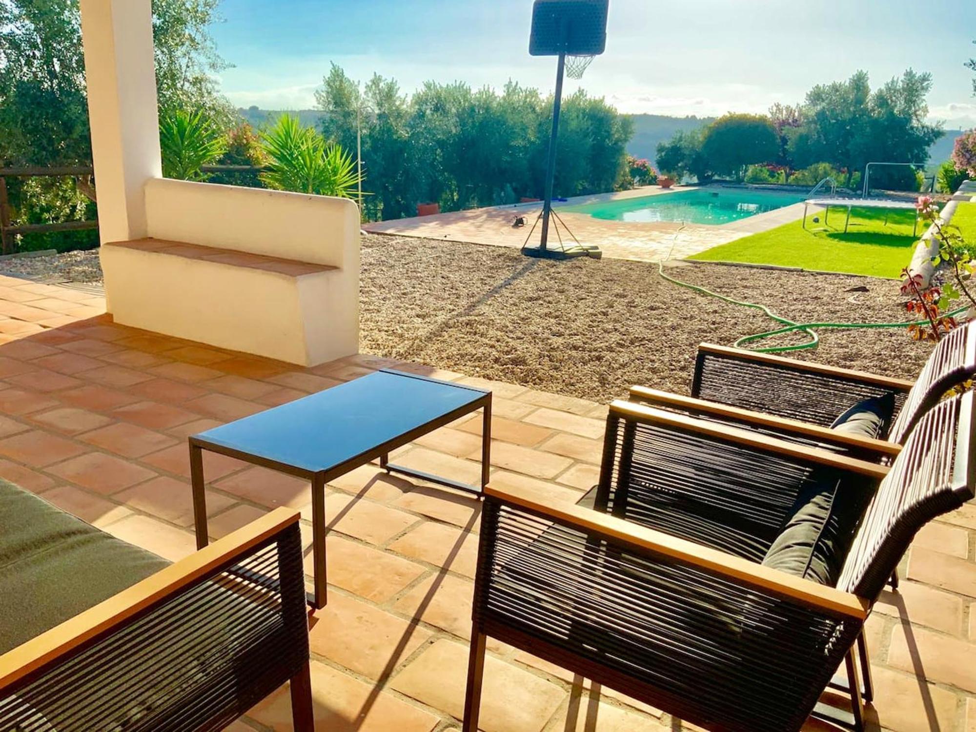 Charming Villa In Casais De Sao Bras Экстерьер фото